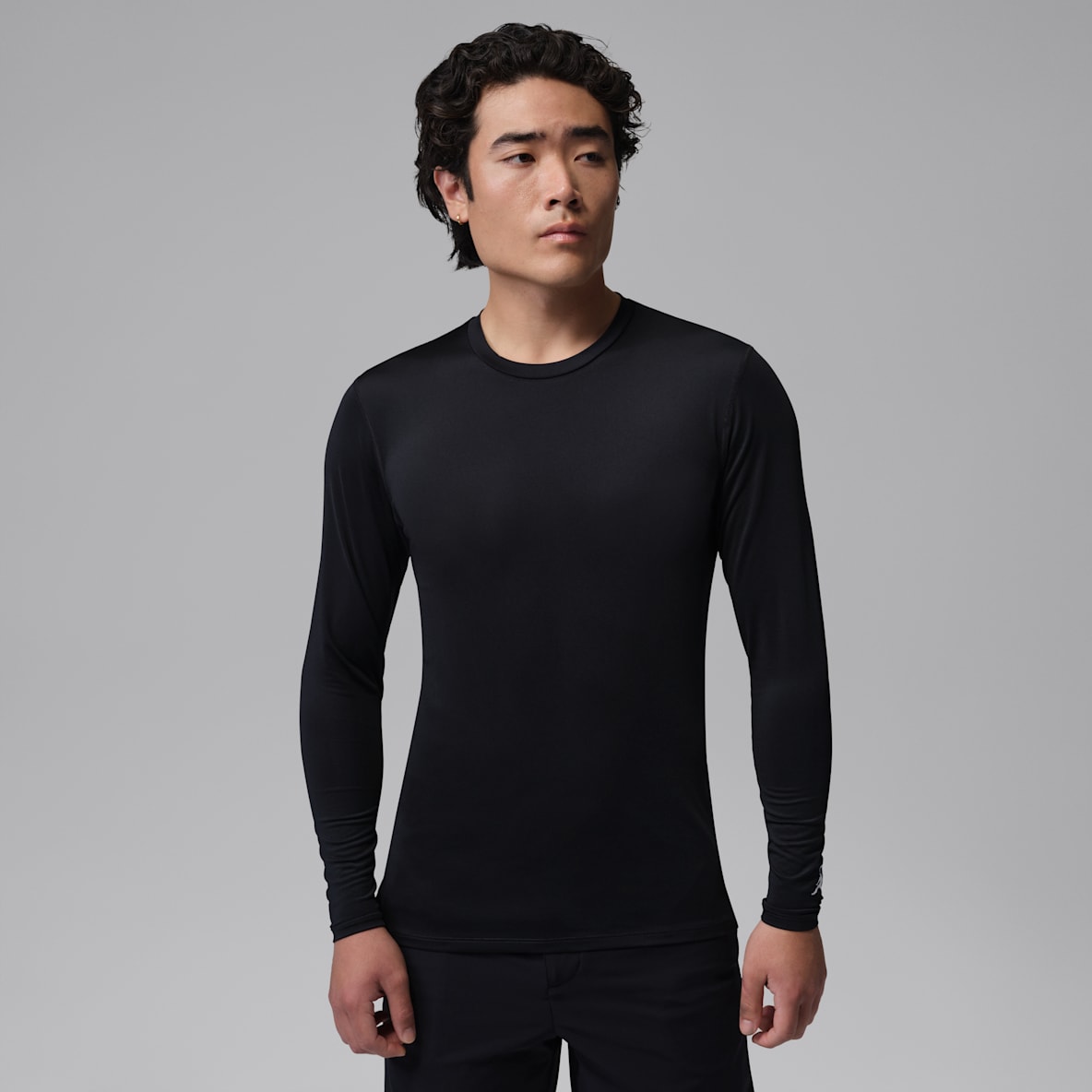 조던 스포츠 남성 드라이 핏 긴팔 베이스 레이어 골프 탑