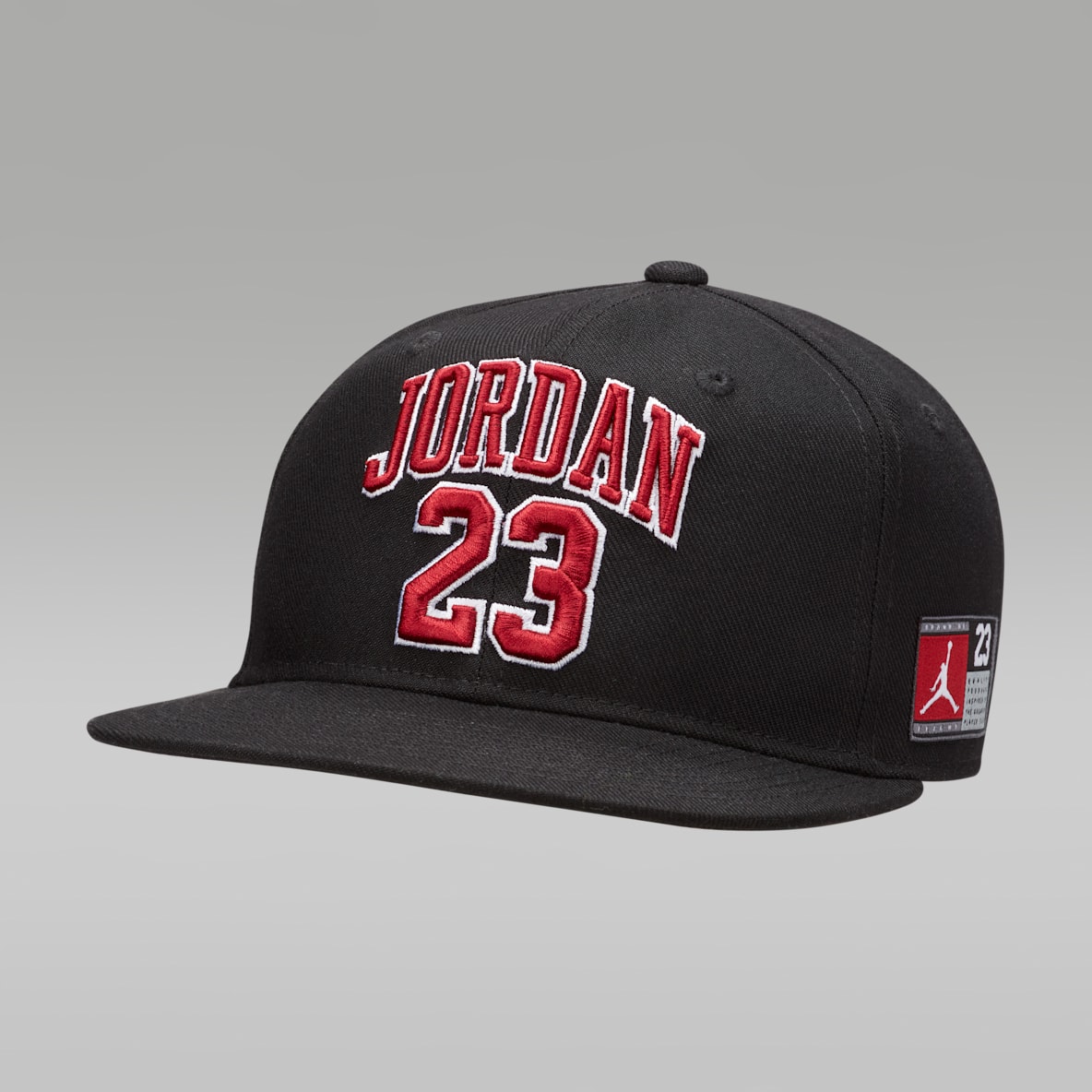 Jordan Jordan Casquette à visière plate et motif maillot pour ado