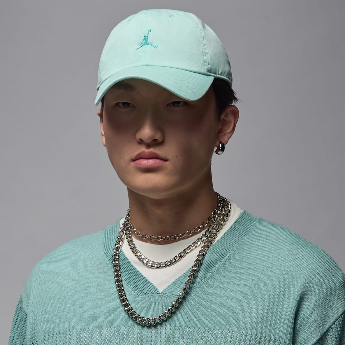 Jordan Club Gorra de visera curva sin estructura