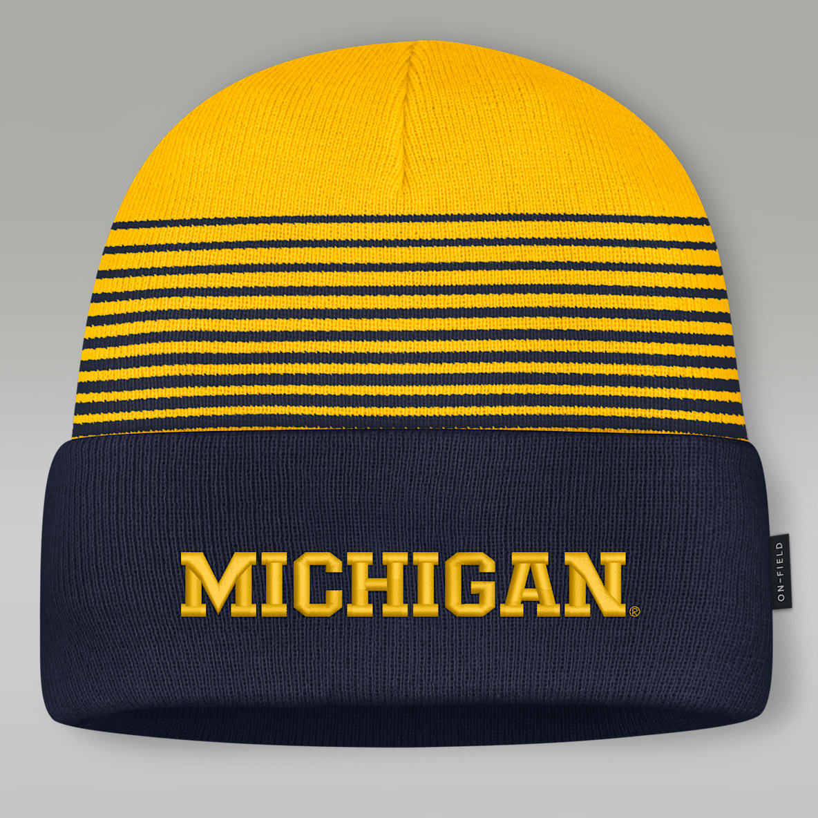 Michigan Sideline Utility Men's Jordan Brand College Cuffed Beanie