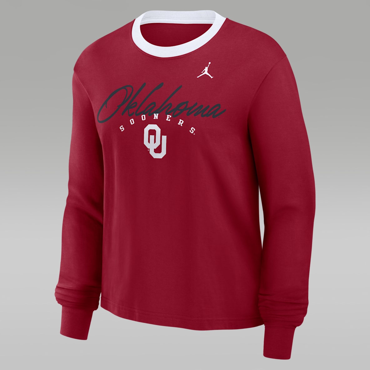 Oklahoma Legacy Women's Jordan Brand College Long-Sleeve T-Shirt