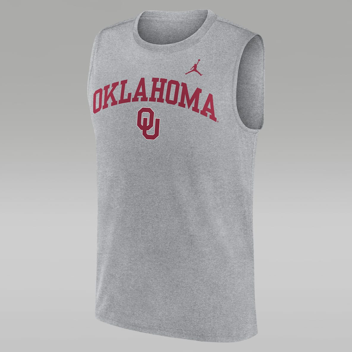 Oklahoma Primetime Arch Legend Men's Nike Dri-FIT College Muscle Tank Top