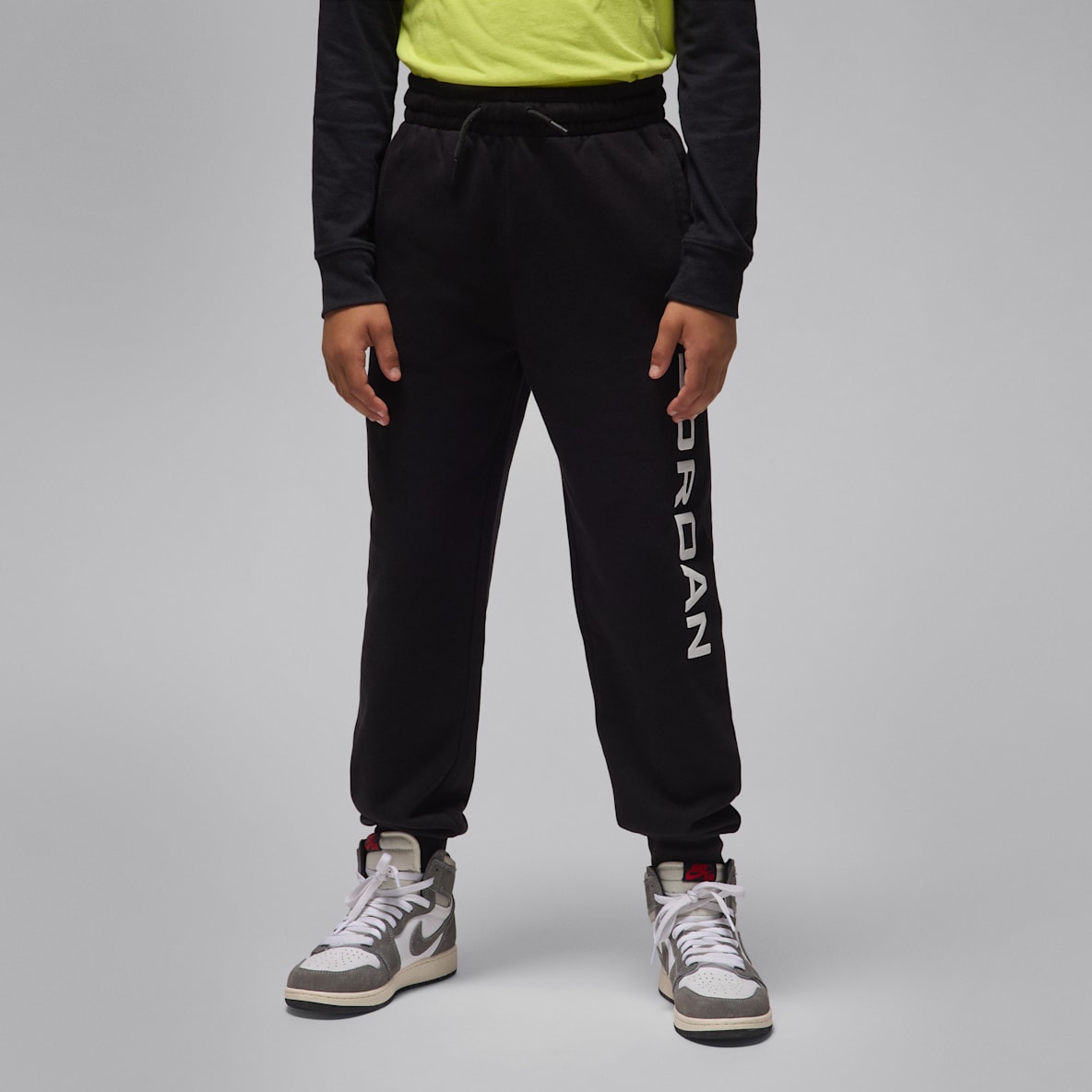 Jordan Essentials Big Kids' Fleece Baseline Pants