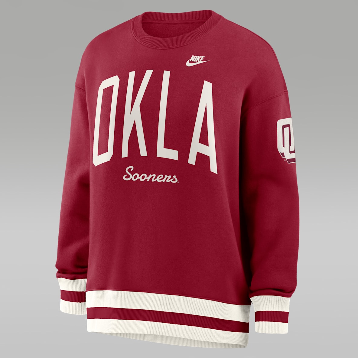 Oklahoma Legacy Women's Nike College Pullover Crew