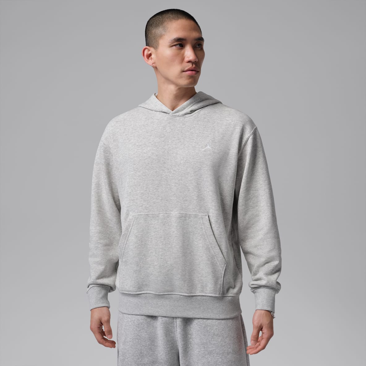 조던 브루클린 플리스 남성 풀오버 후디