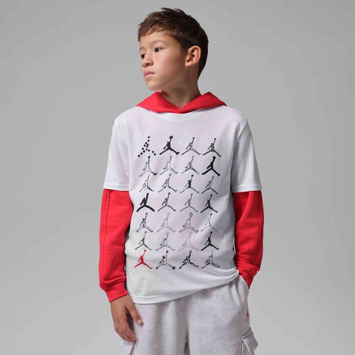 Jordan Older Kids' Sketches T-Shirt