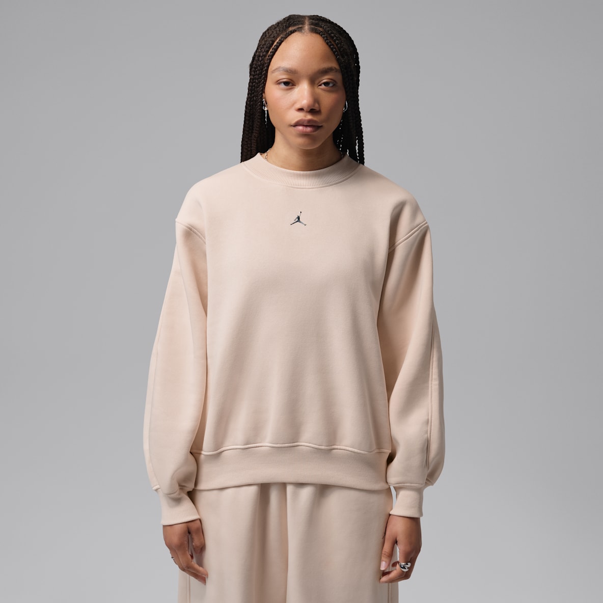 Jordan Brooklyn Sweat ras-du-cou en tissu Fleece pour femme