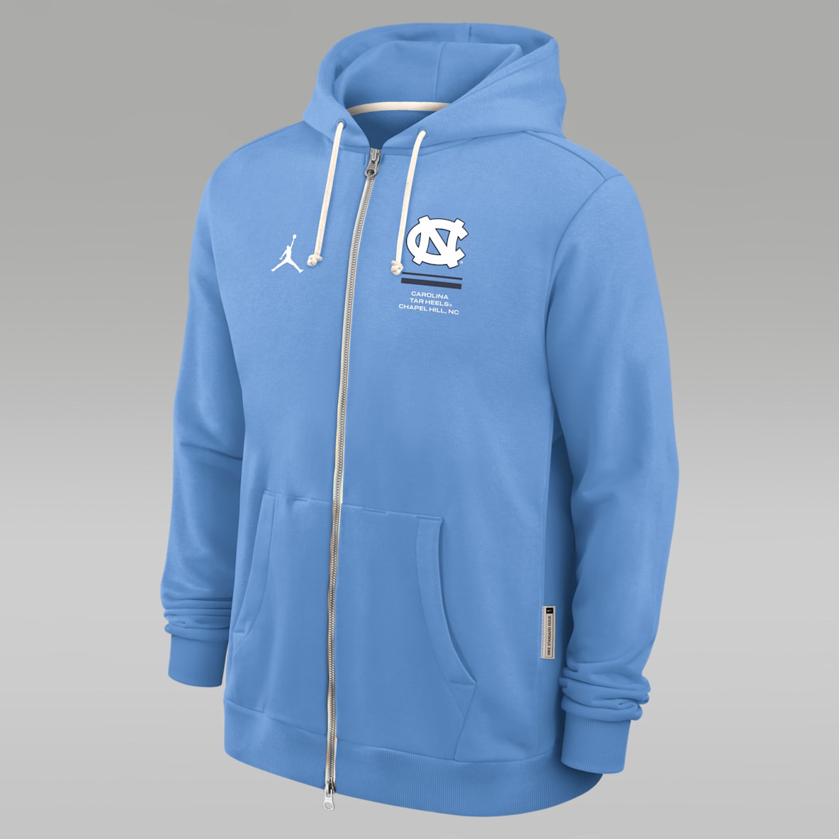 North Carolina Sideline Standard Issue Men's Jordan Brand Dri-FIT College Full-Zip Hoodie