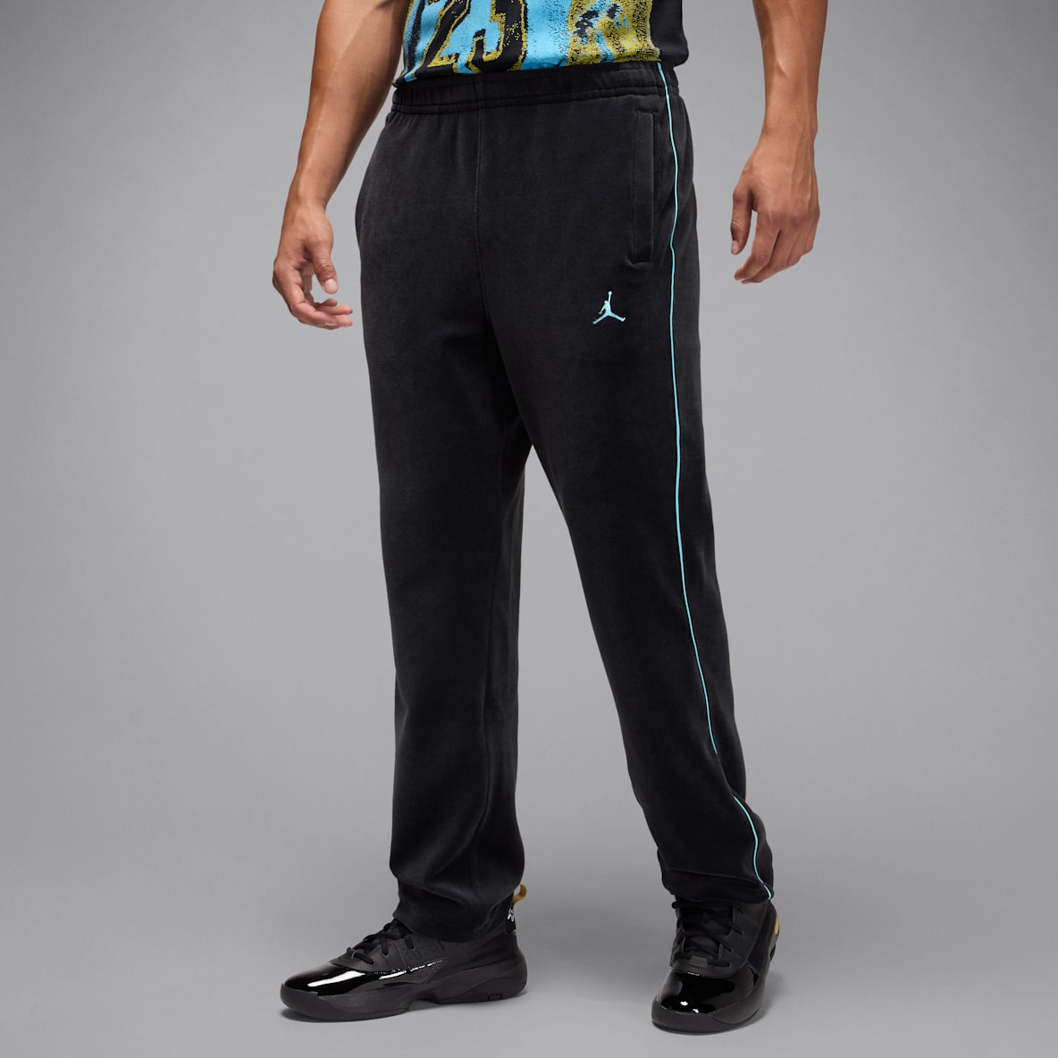 Jordan Brooklyn Jordan Brooklyn Men's Velour Track Pants