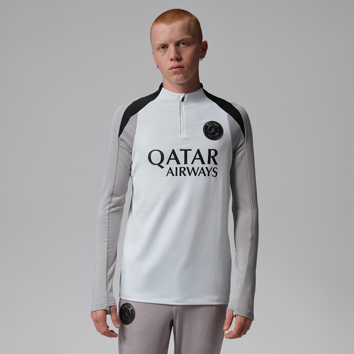 Paris Saint-Germain Strike Nachteditie Jordan Dri-FIT knit voetbaltrainingstop voor heren