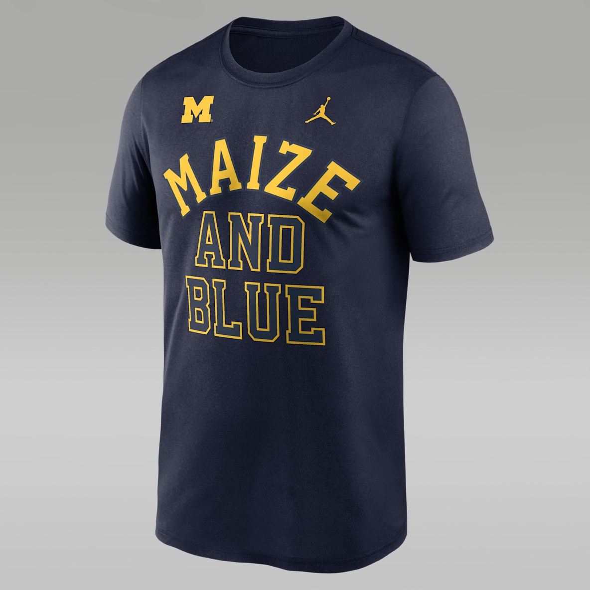 Michigan Primetime Arch Mantra Legend Men's Nike Dri-FIT College T-Shirt