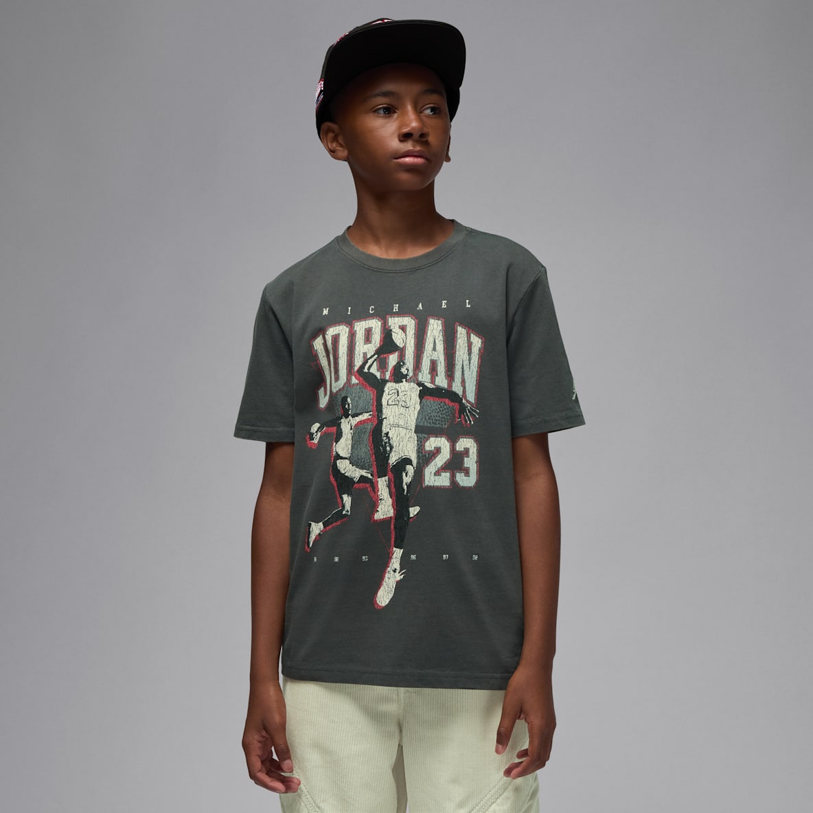 Jordan Playera Legend of Flight para niños talla grande