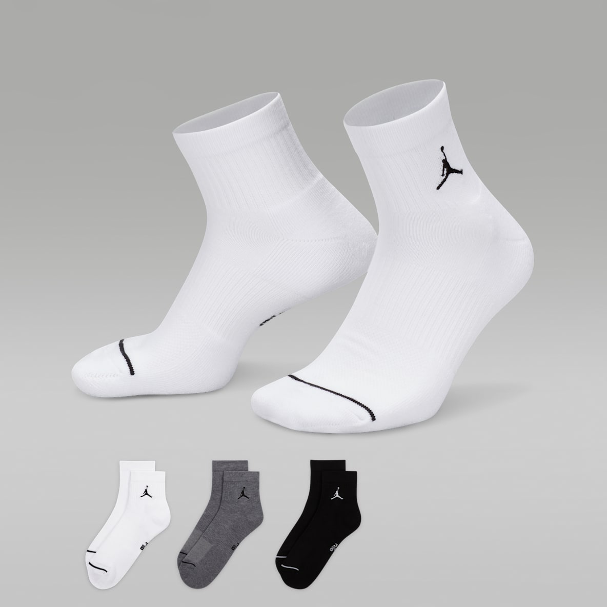 Jordan Jordan Everyday Ankle Socks (3 Pairs)