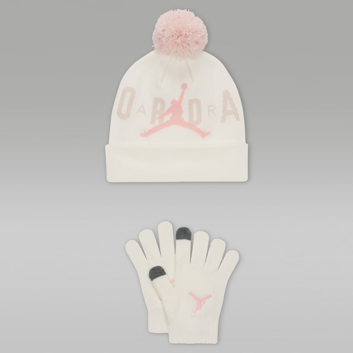 Jordan Pom Beanie Set Jordan Pom Beanie Set Big Kids 2-Piece Set