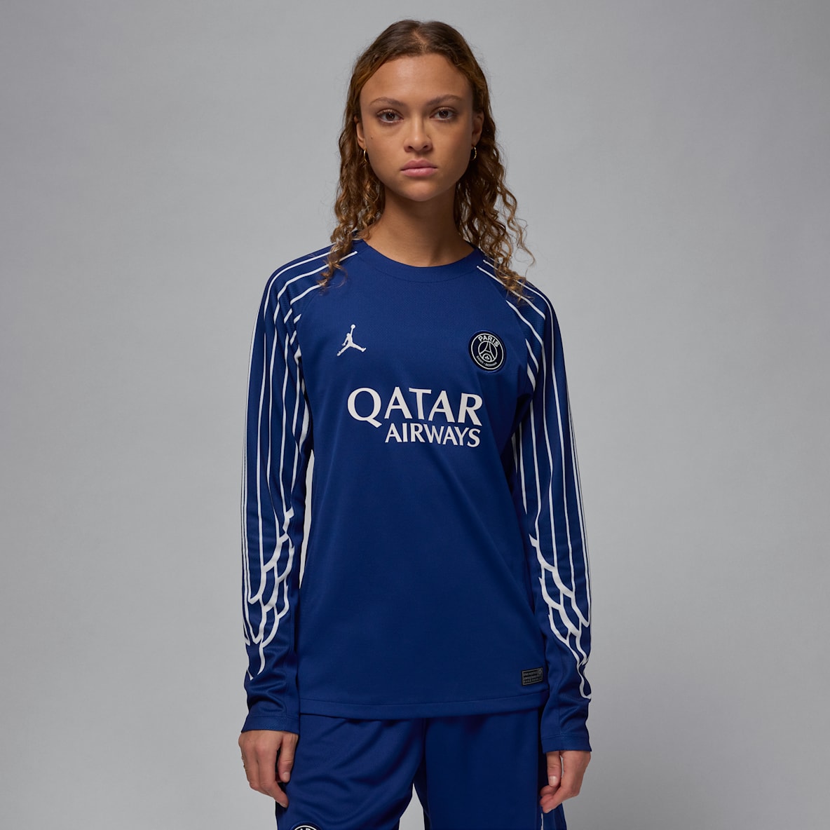 Paris Saint-Germain 2024/25 Stadium Fourth Paris Saint-Germain 2024/25 Stadium Fourth Women's Jordan Dri-FIT Soccer Replica Long-Sleeve Jersey