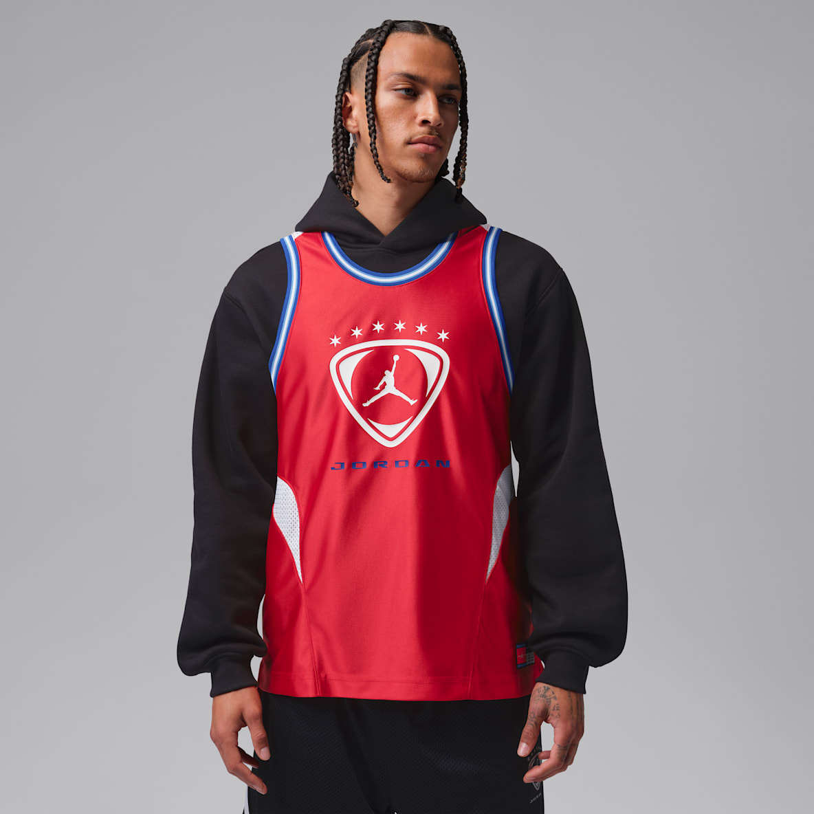 Jordan Brooklyn Jersey sin mangas para hombre