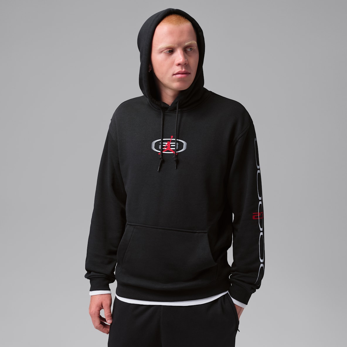 Jordan Sport Crossover Sudadera con gorro sin cierre Dri-FIT de tejido Fleece para hombre