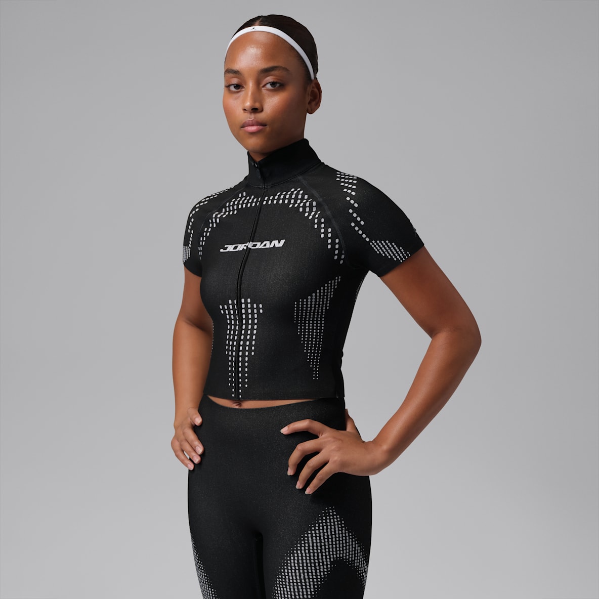 Jordan Sport Flightweight Haut à zip Dri-FIT pour femme