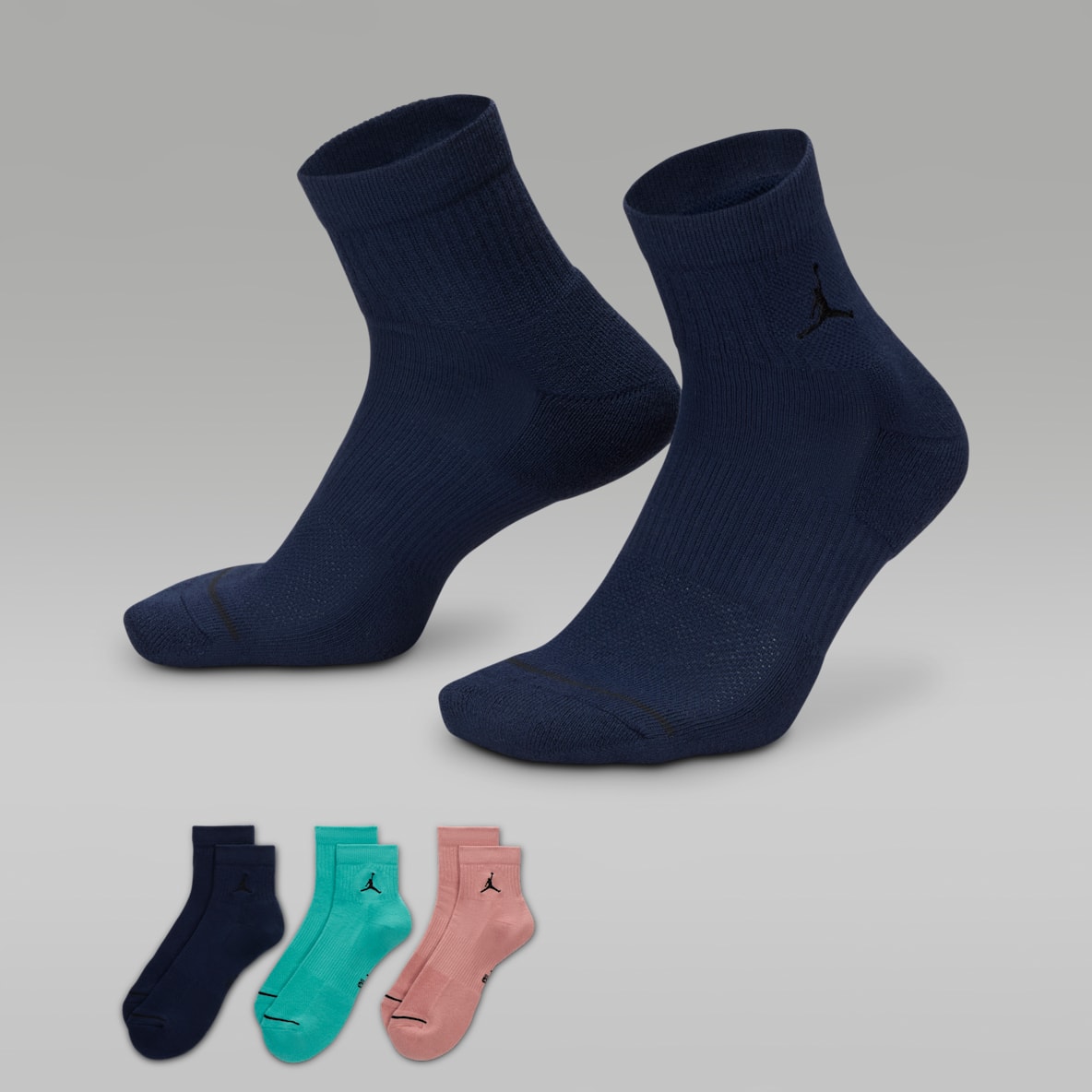 Jordan Jordan Calcetines al tobillo Everyday (3 pares)