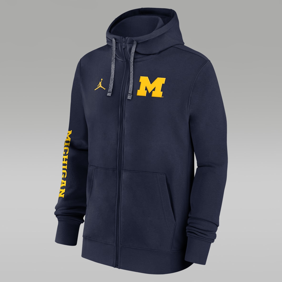 Michigan Wolverines Sideline Team Issue Michigan Wolverines Sideline Team Issue Men's Jordan College Full-Zip Hoodie