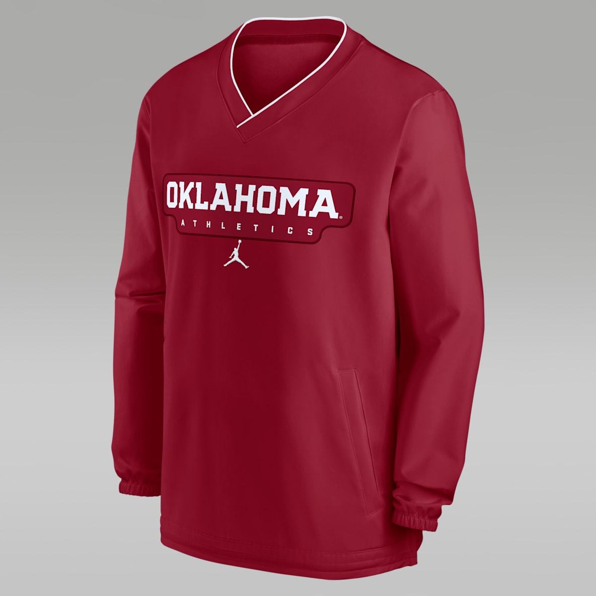 Oklahoma Sooners Sideline Oklahoma Sooners Sideline Men's Jordan College Long-Sleeve Windshirt