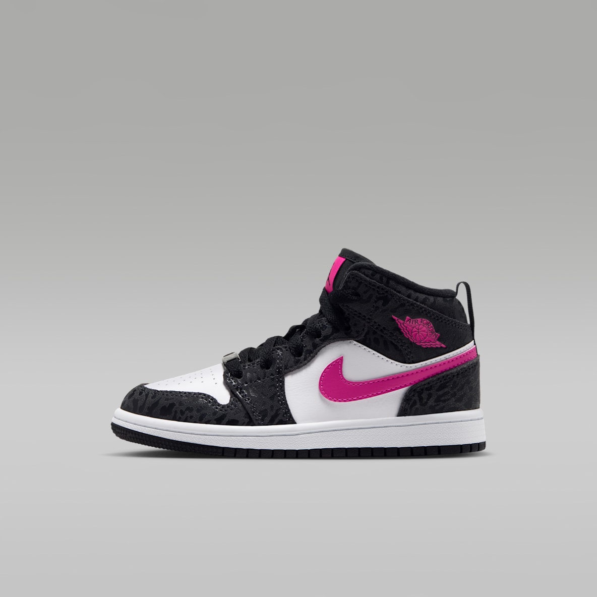 Jordan 1 Mid SE Tenis para niños de preescolar