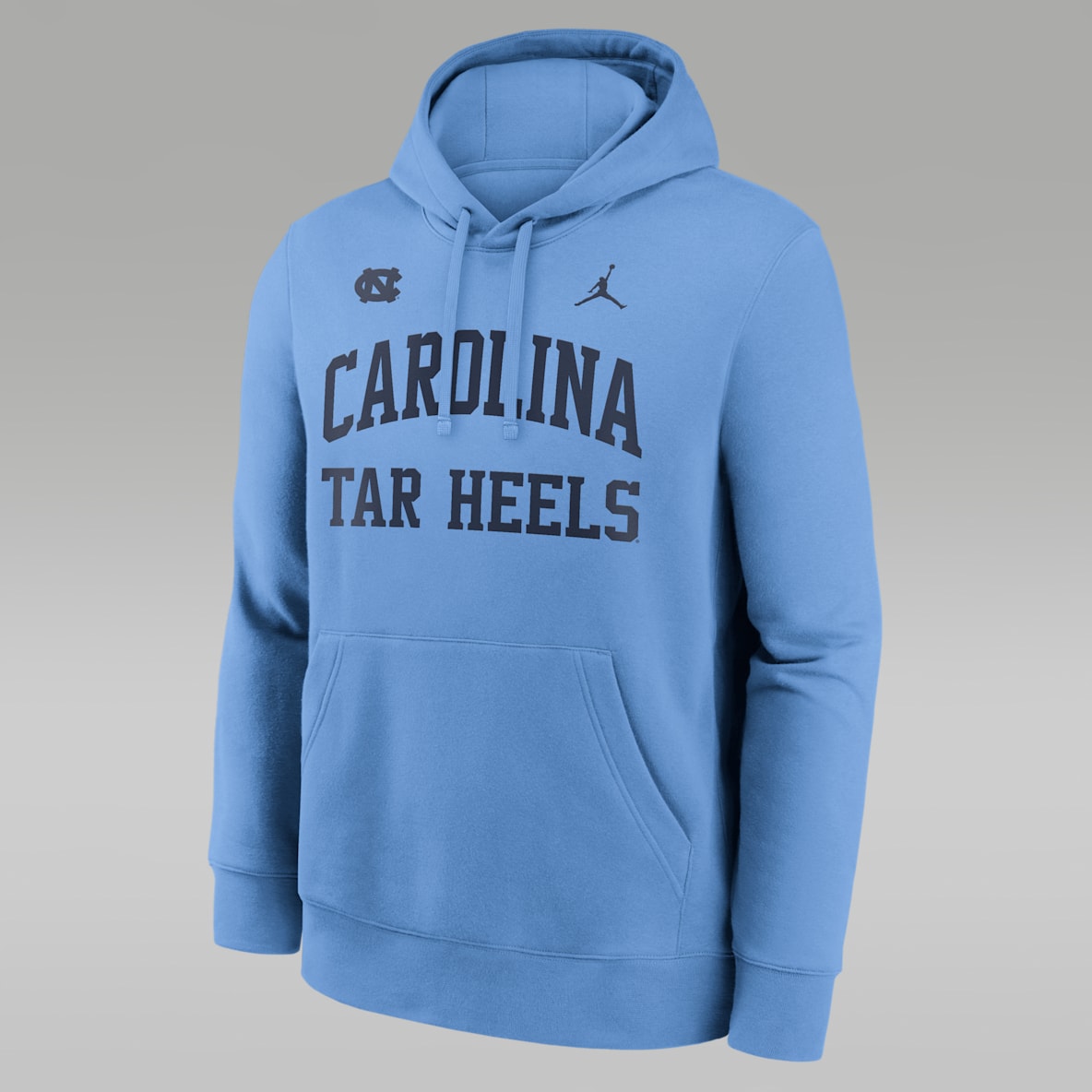 North Carolina Primetime Arched Club Sudadera con gorro sin cierre universitaria Nike para hombre