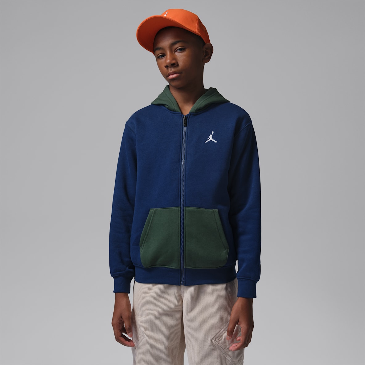 Jordan Brooklyn Fleece Older Kids' Full-Zip Hoodie