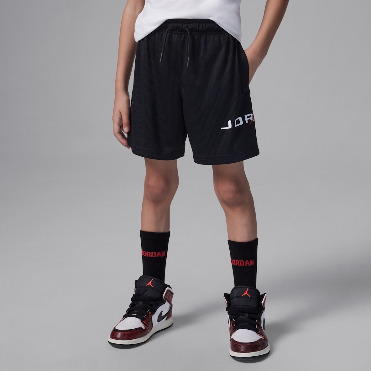 Jordan Dri-FIT Jordan Dri-FIT Little Kids' Baseline Mesh Shorts