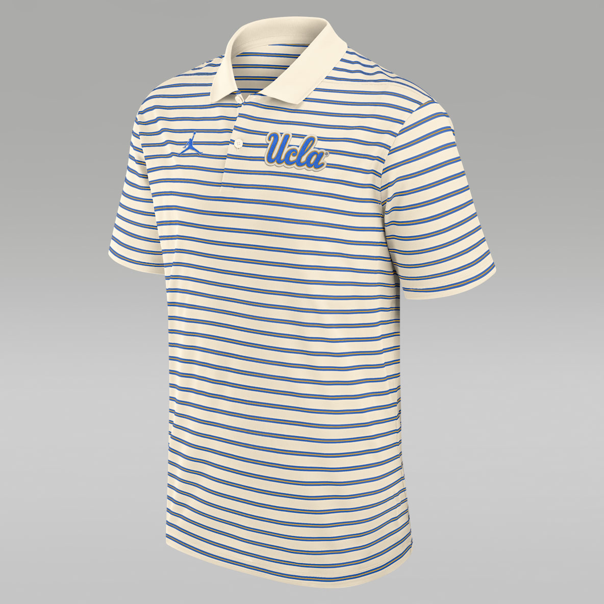 UCLA Striped UCLA Striped Men's Jordan Brand Dri-FIT College Polo