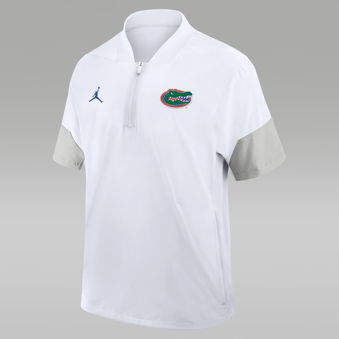 Florida Sideline Coach Florida Sideline Coach Men's Jordan Brand College 1/2-Zip Short-Sleeve Hooded Jacket