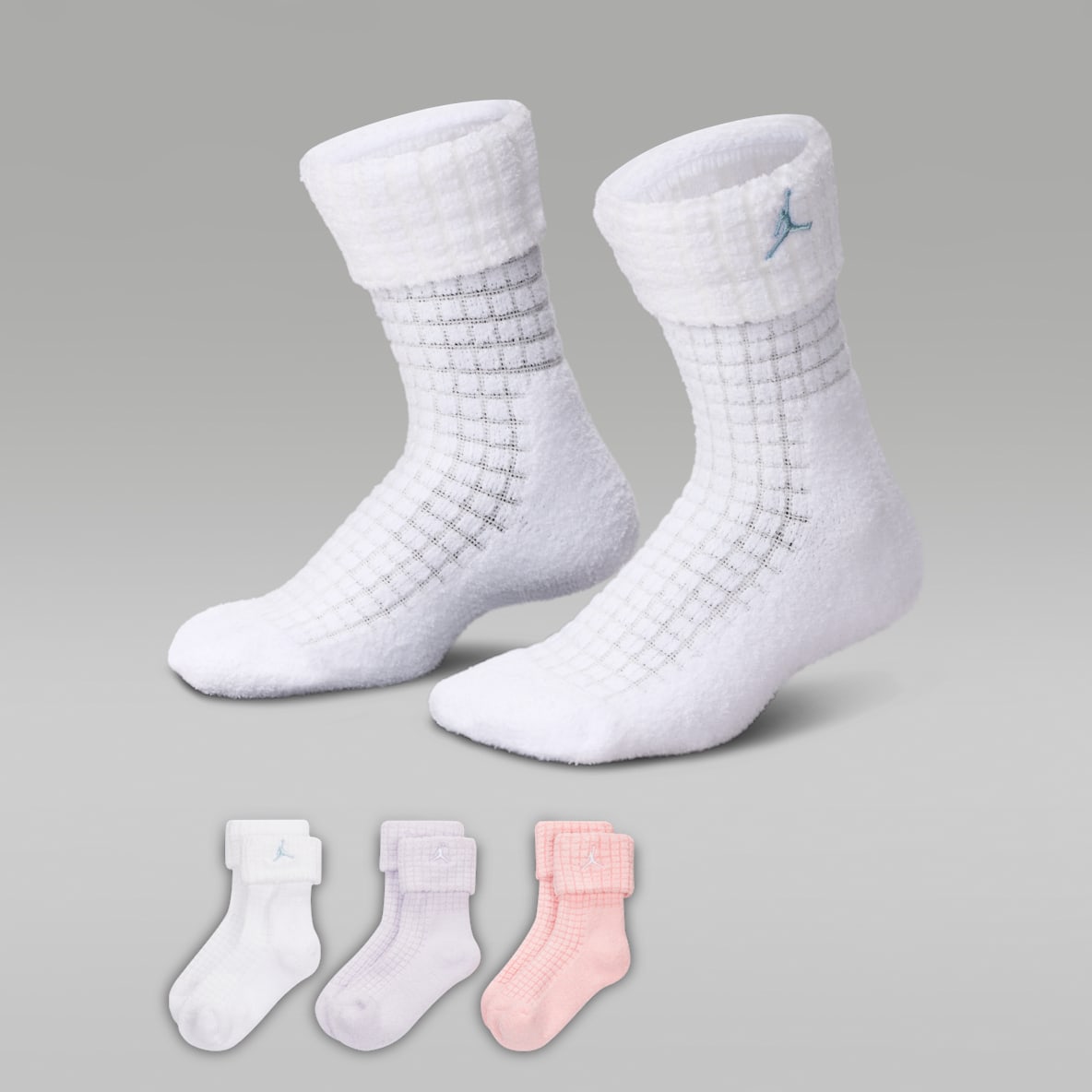 Jordan Jordan Big Kids' House Socks (3 Pairs)