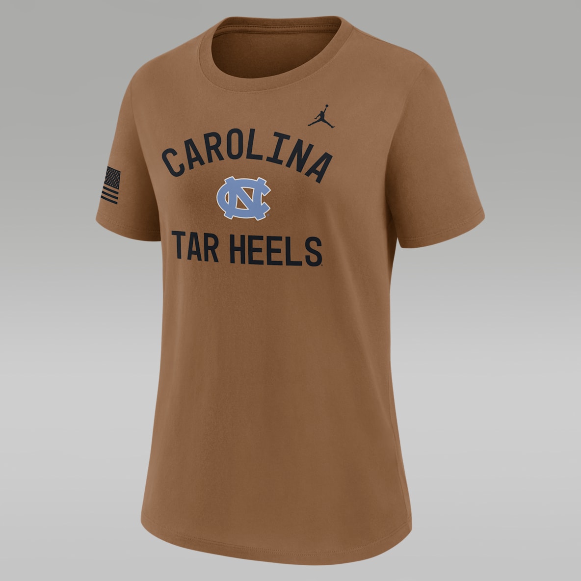 North Carolina 2026 Military Appreciation Women's Jordan Brand Dri-FIT College T-Shirt