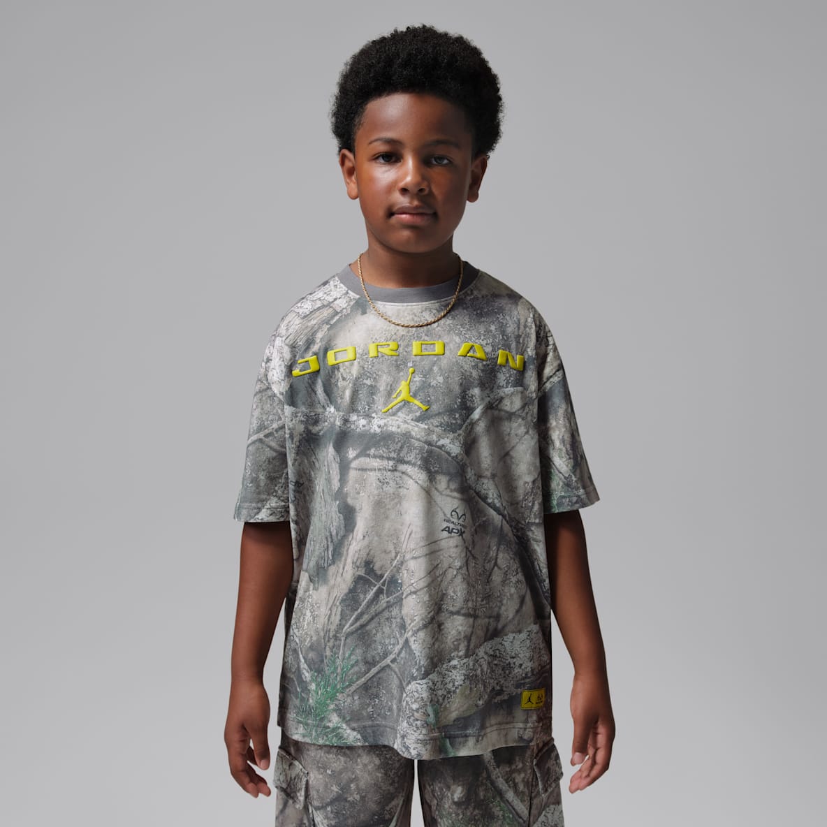 Jordan Big Kids' Brooklyn Realtree Printed T-Shirt