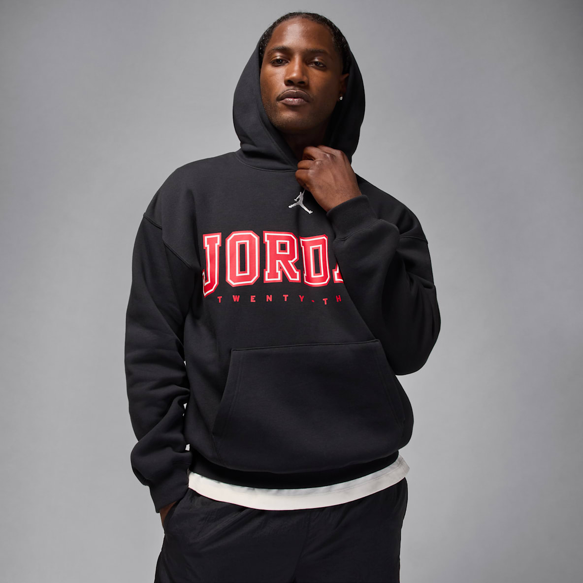 Jordan Brooklyn Fleece Jordan Brooklyn Fleece Men's Oversized Pullover Hoodie