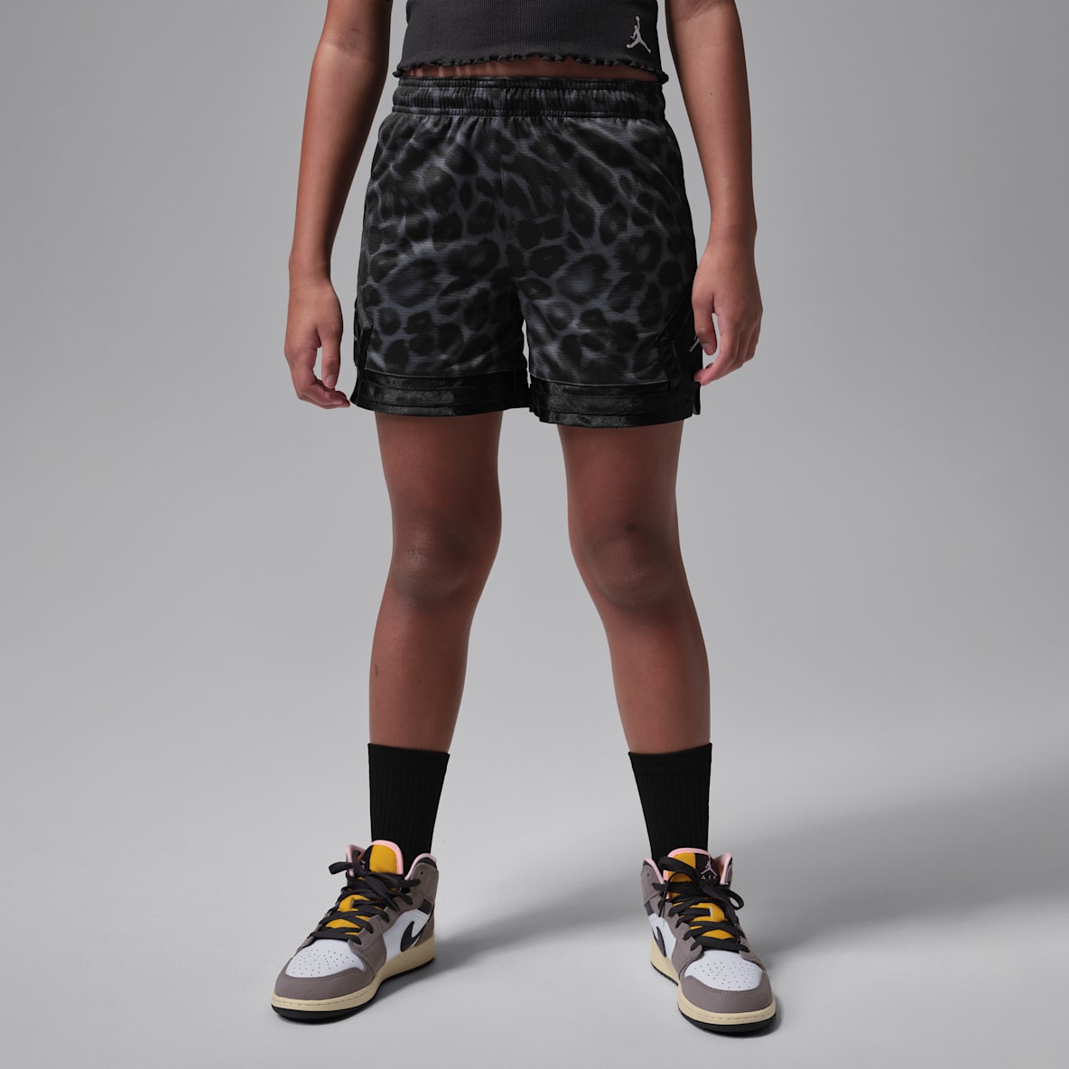 Jordan Little Kids' Dri-FIT Printed Sport Diamond Shorts