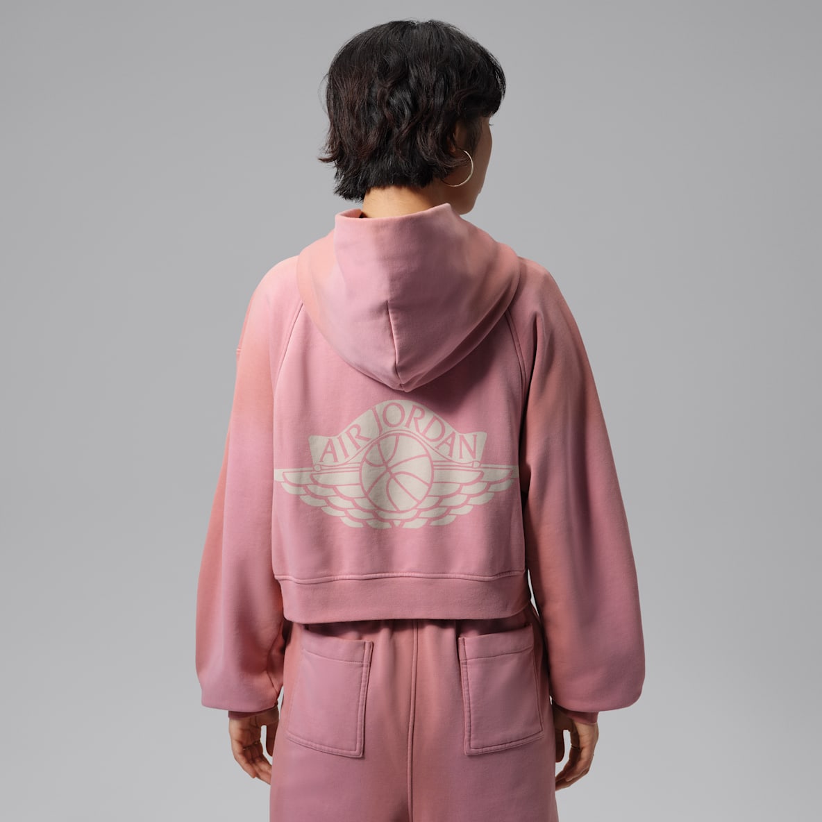 Jordan Flight Fleece Women's Mid Layer Cropped Hoodie