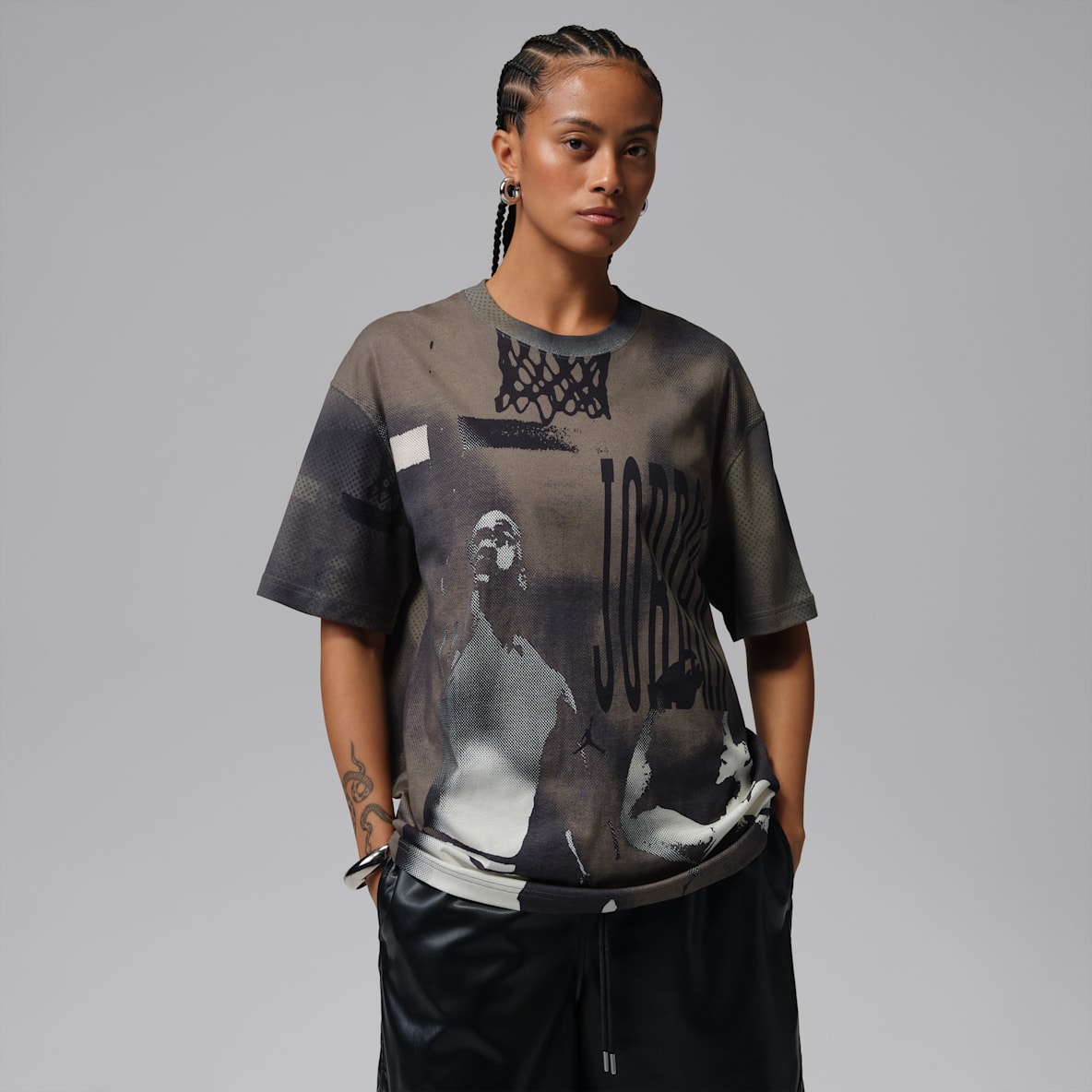 Jordan Flight Women's Oversized Graphic T-Shirt