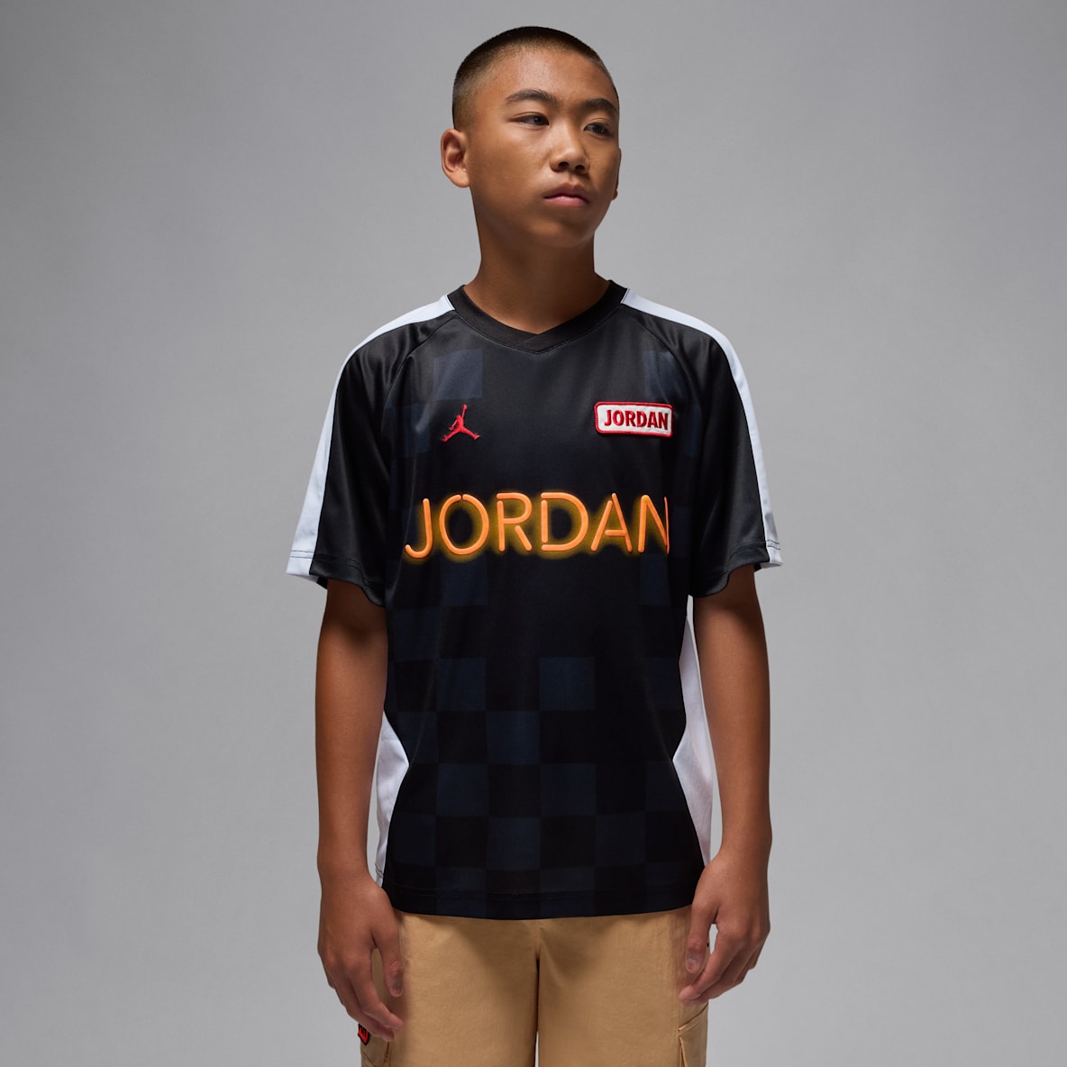 Jordan Jordan Jersey Deep Dish Poly para niños talla grande
