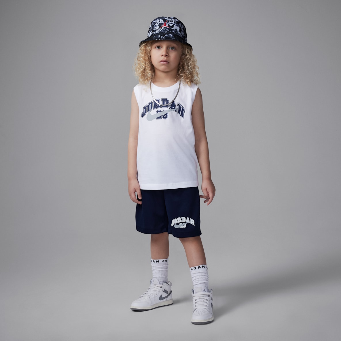 Jordan Jordan Little Kids' MVP Jordan 23 Tank and Shorts Set