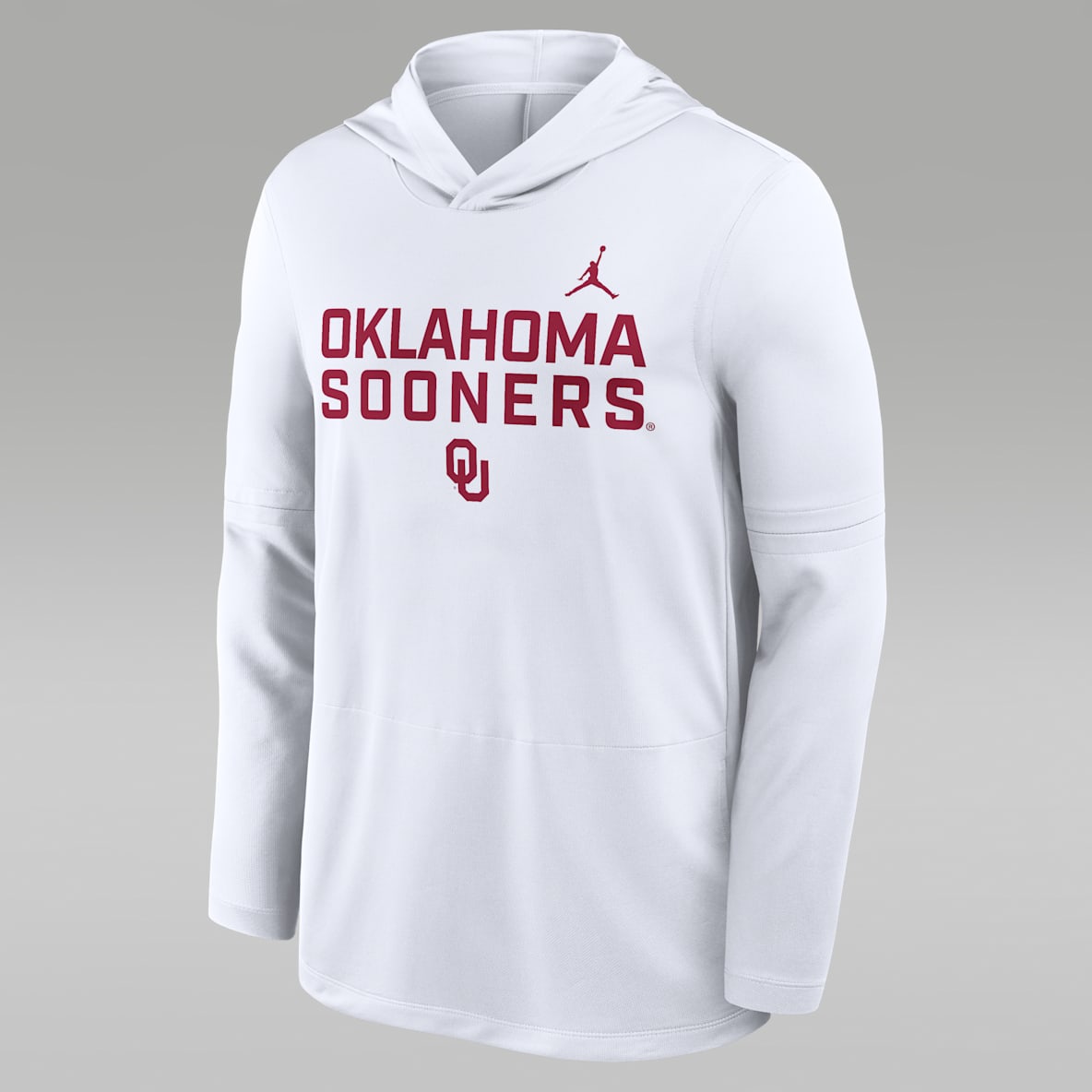 Oklahoma Sideline Oklahoma Sideline Men's Jordan Brand Dri-FIT College Long-Sleeve Hooded Top