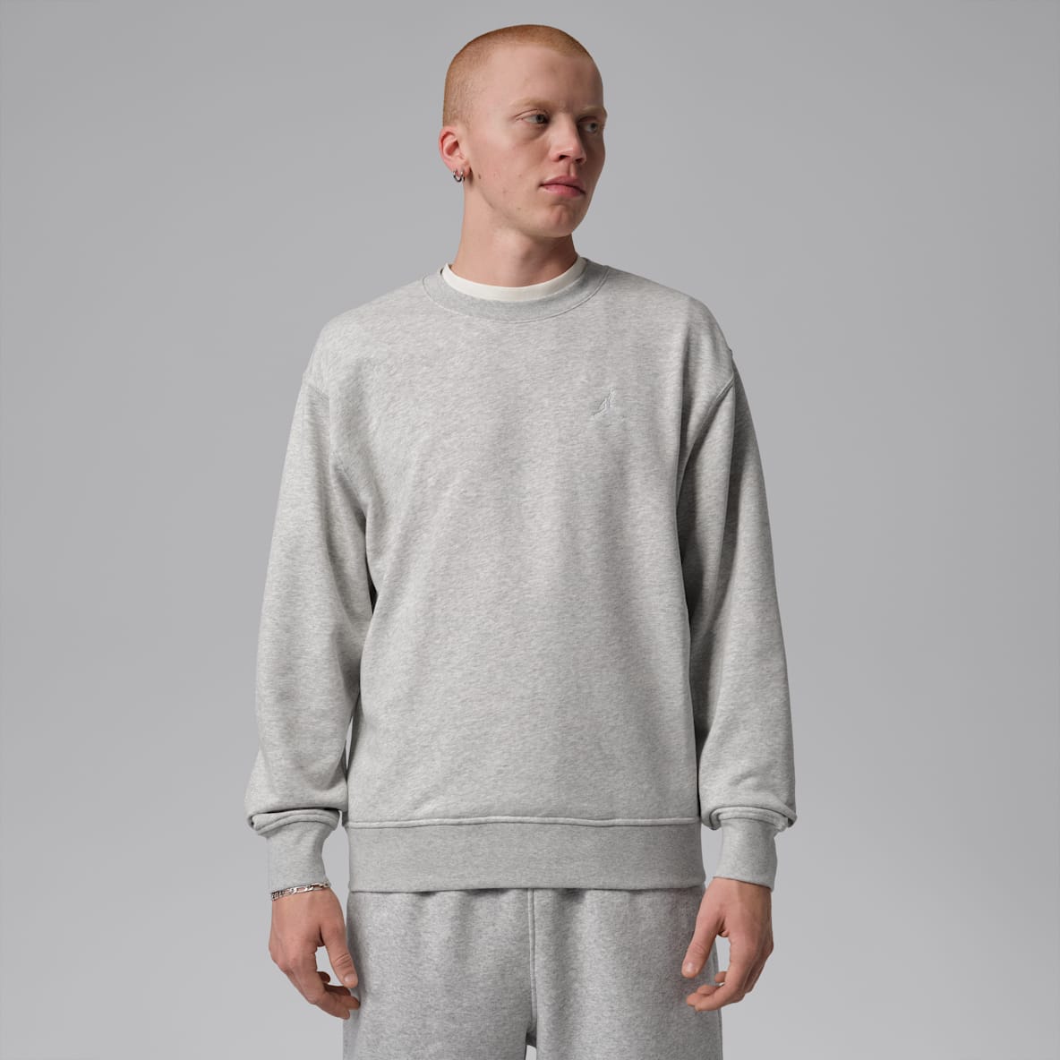 조던 브루클린 플리스 남성 크루넥 스웻셔츠