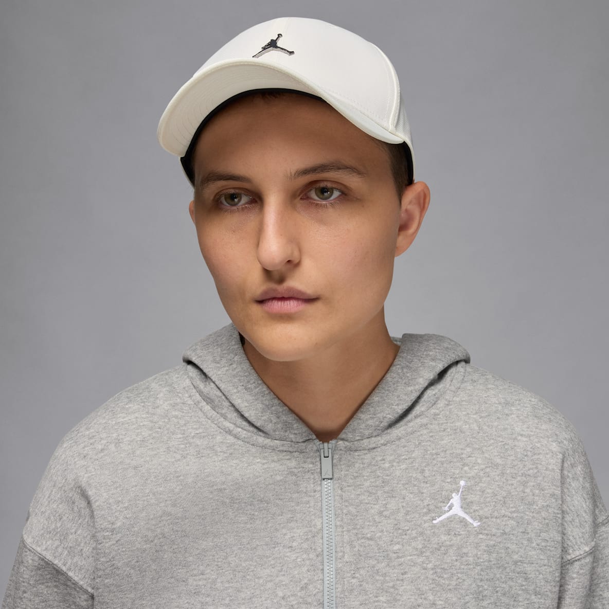 Jordan Rise Jordan Rise Strukturert caps med Jumpman i metall