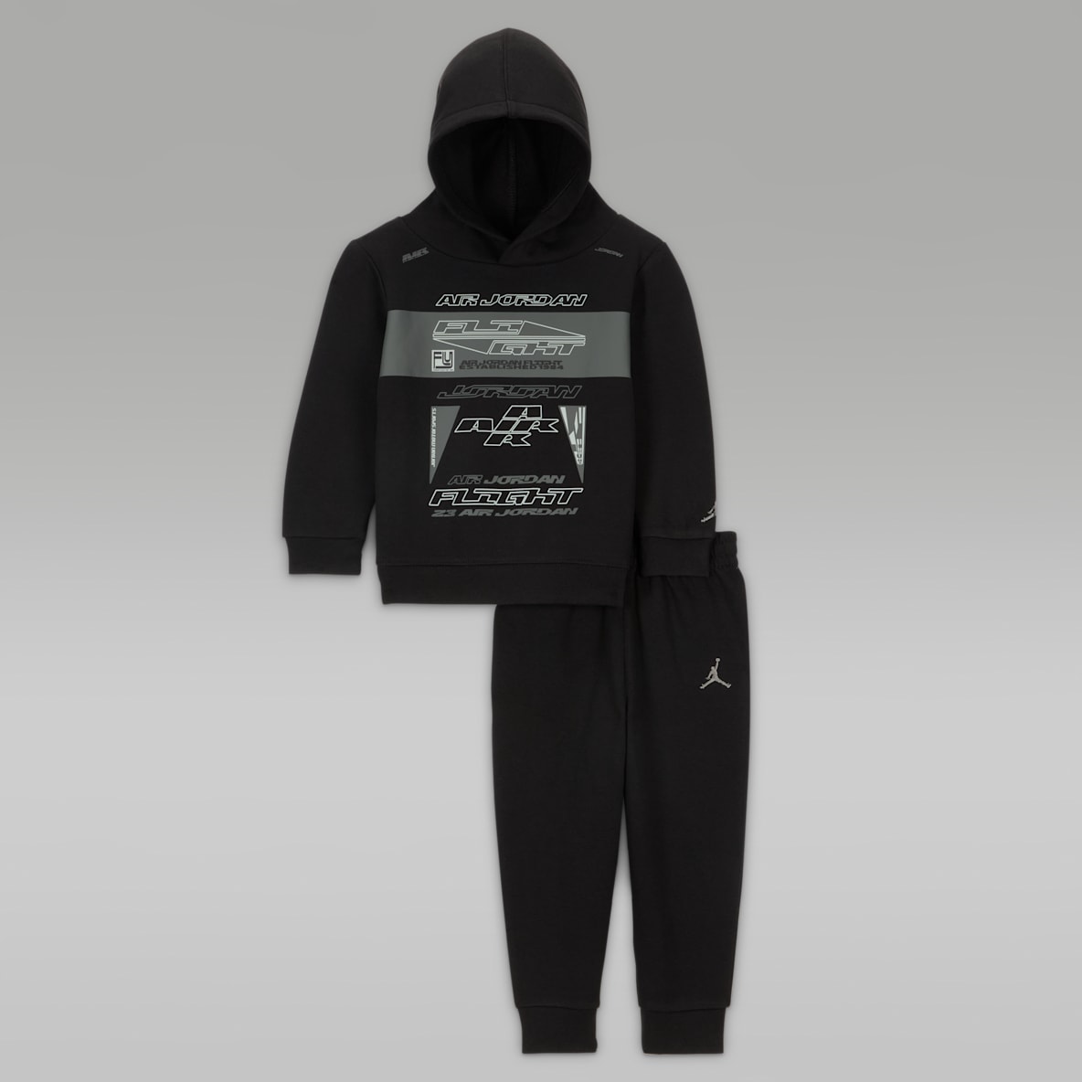 Jordan MJ Flight MVP Jordan MJ Flight MVP Tvådelat set i fleece med tröja för baby (12–24 mån)