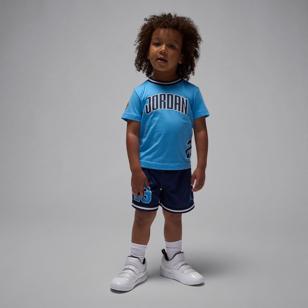 Jordan Conjunto de 2 piezas de shorts de malla Playoff infantil