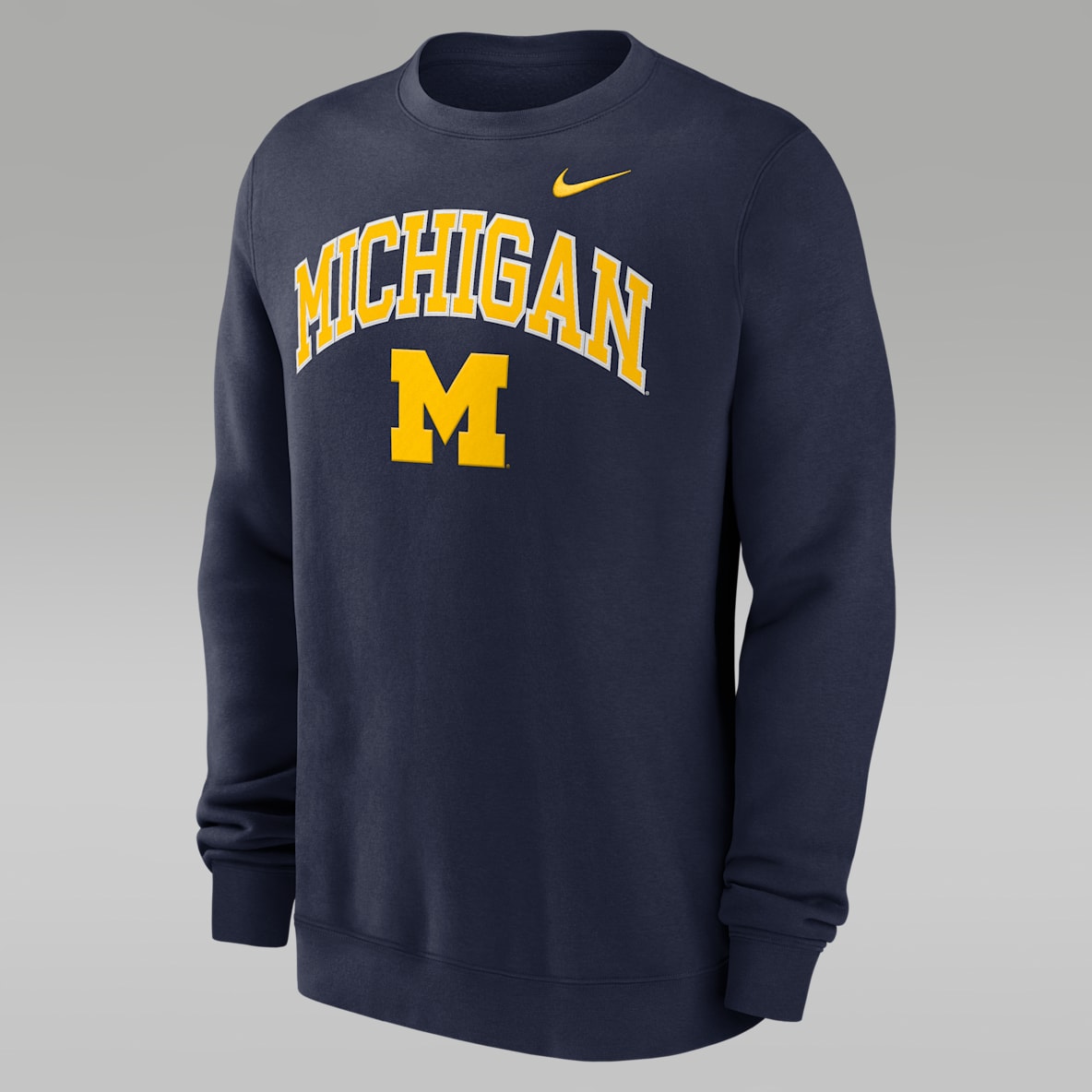 Michigan Arch Michigan Arch Men's Nike College Pullover Crew