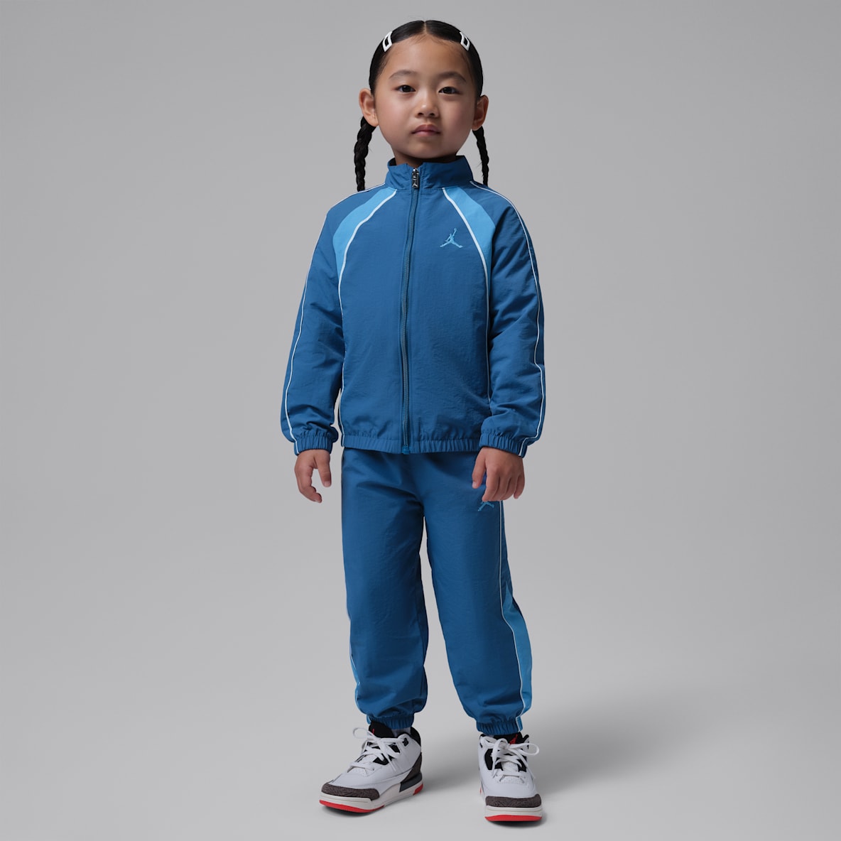 Jordan Toddler Colourblock 2-Piece Windbreaker Piping Set