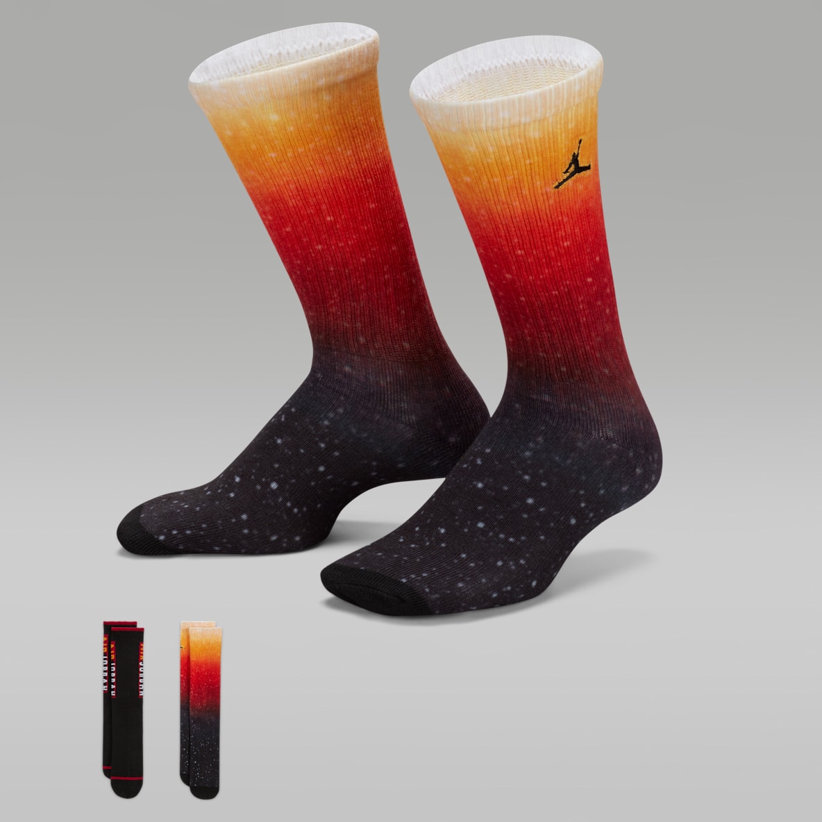 Jordan Jordan Big Kids' Paprika Crew Socks (2 Pairs)
