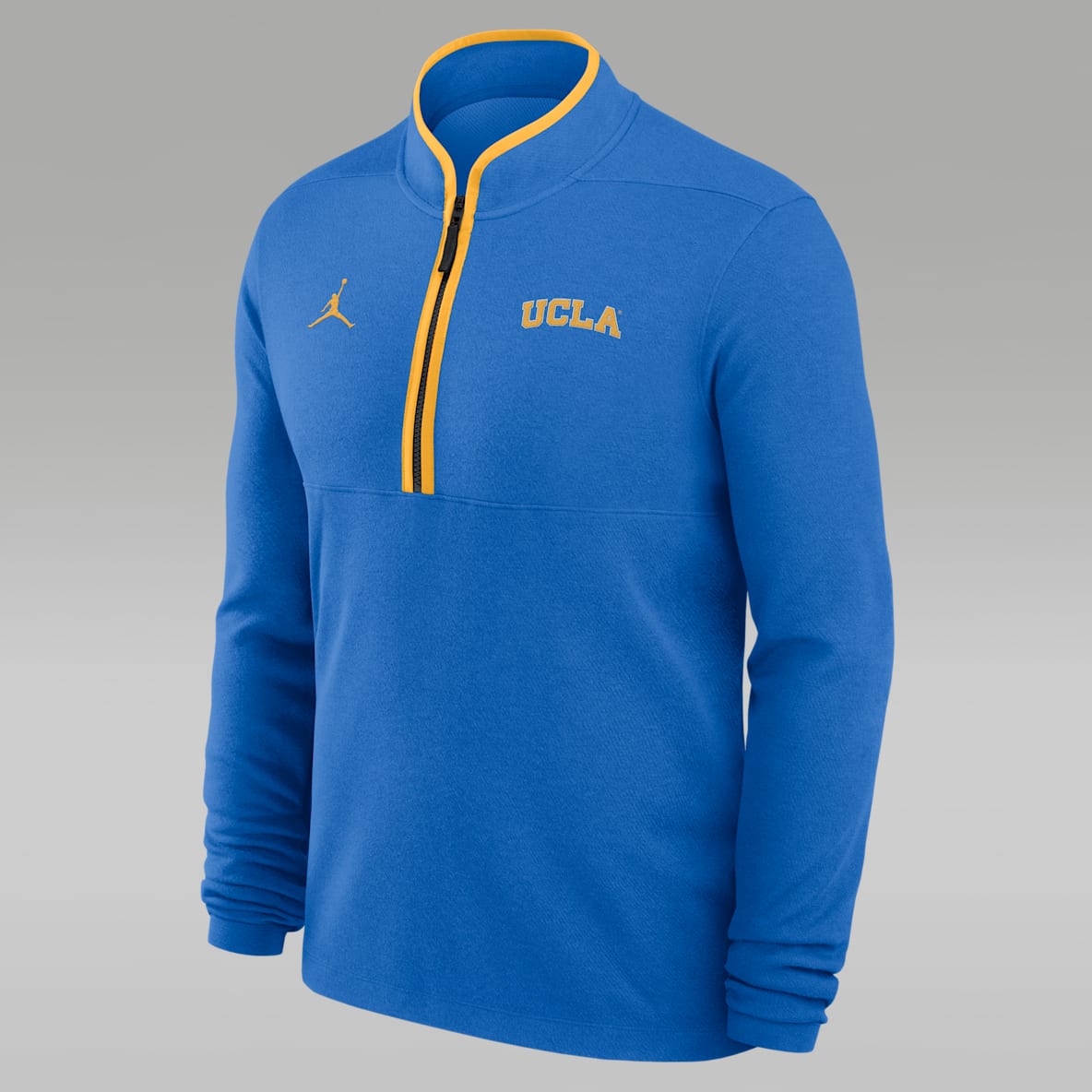 UCLA Courtside Men's Jordan Brand Dri-FIT College Half-Zip Top