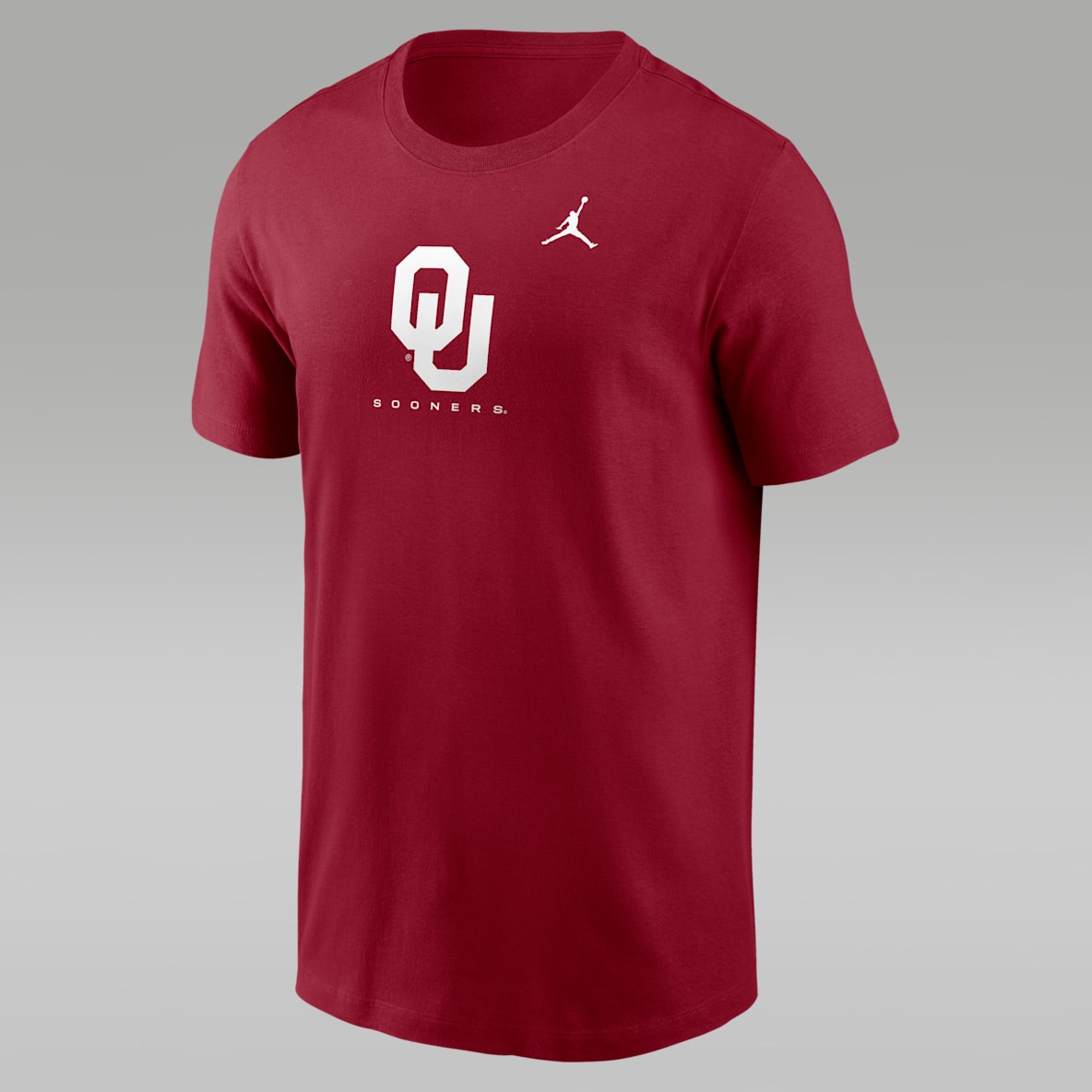 Oklahoma Courtside Men's Jordan Brand Dri-FIT College T-Shirt